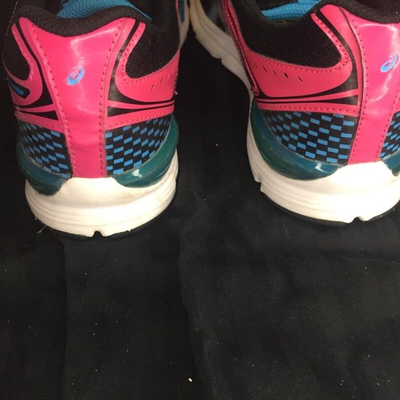 Asics Gel-Storm Womens Shoes Sneakers Black Pink Running Athletic Size 9.5 - Picture 4 of 9